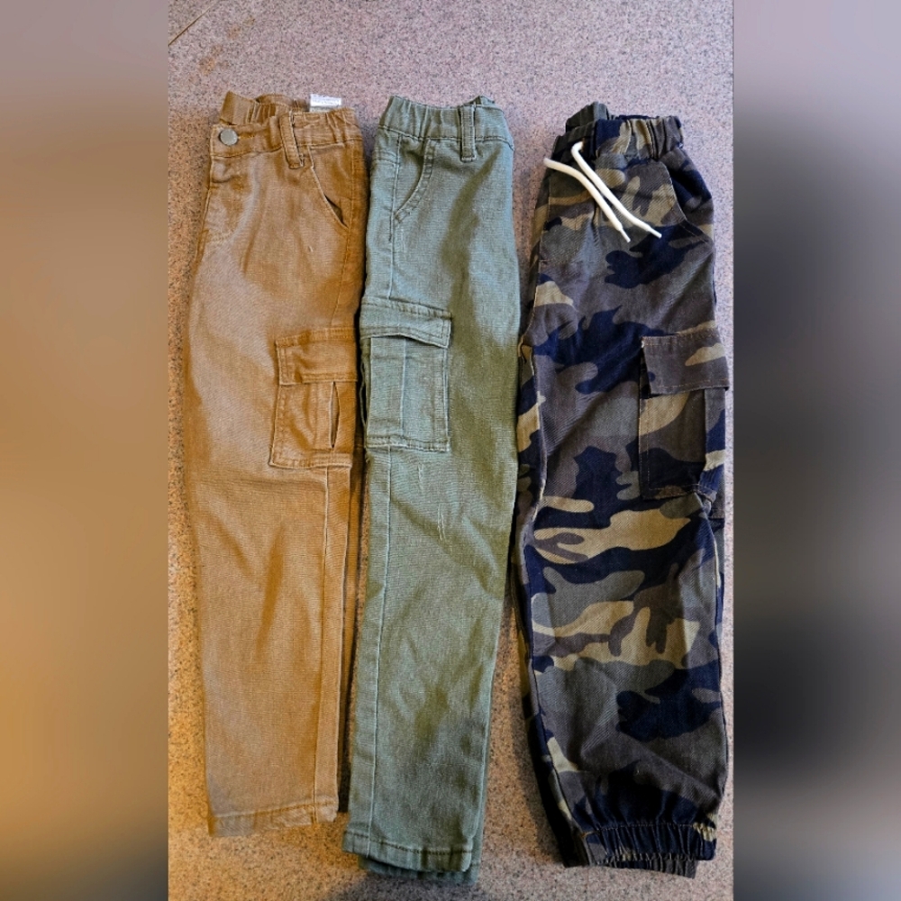 6Y Cargo Straight-leg jeans